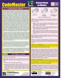CodeMaster - Strength Design for Masonry (2018 IBC and TMS 402-16)